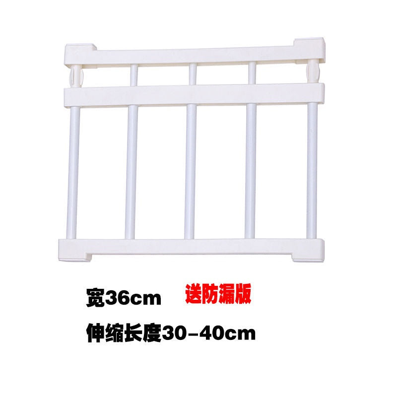 Pet Outdoor Cute Kitchen Fence Security Door Portable Wall Dog Iron Cage Gate Small Favorite / Heightened Retractable Dog Blocking Board Anti-Dogs and Cats Fence Balcony Isolation