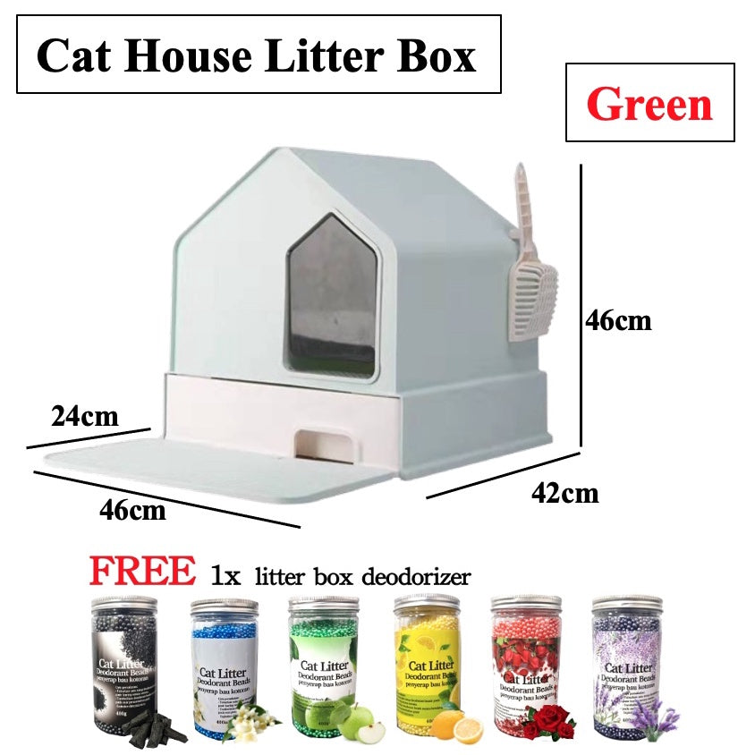 [LARGE LITTER BOX]litter box cat litter box cat litter box extra large big litter box cat toilet sand tofu little