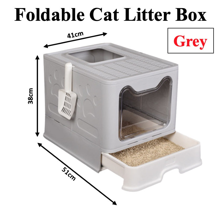 [LARGE LITTER BOX]litter box cat litter box cat litter box extra large big litter box cat toilet sand tofu little