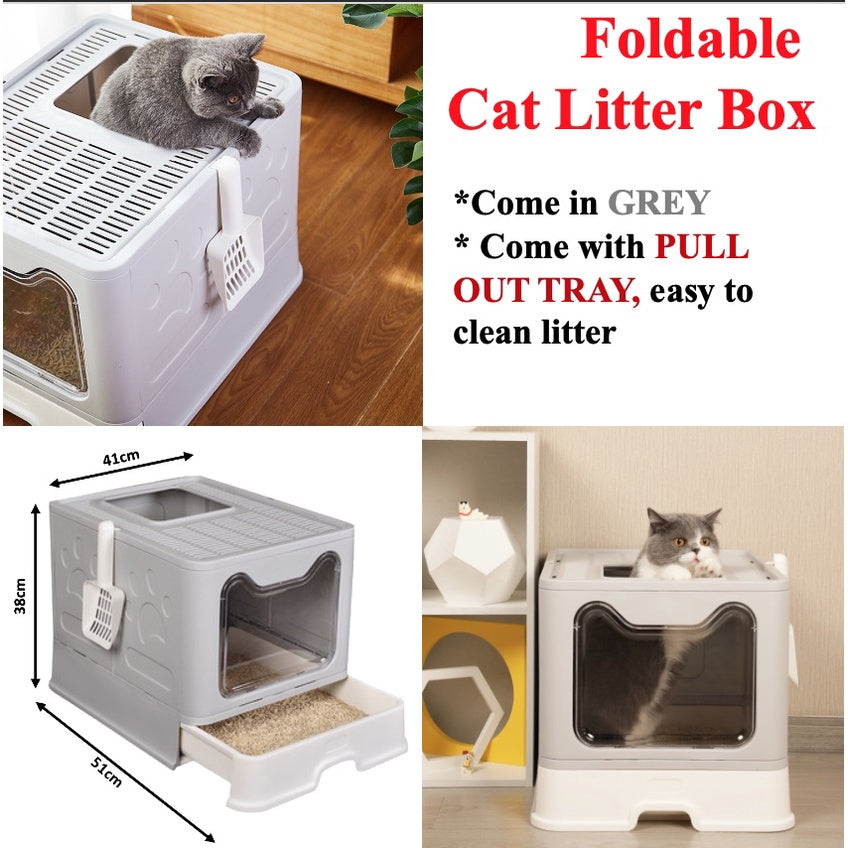 [LARGE LITTER BOX]litter box cat litter box cat litter box extra large big litter box cat toilet sand tofu little