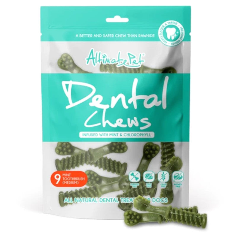 ALTIMATE PET Dental Chew - Mint Toothbrush Medium 150g (9pcs)