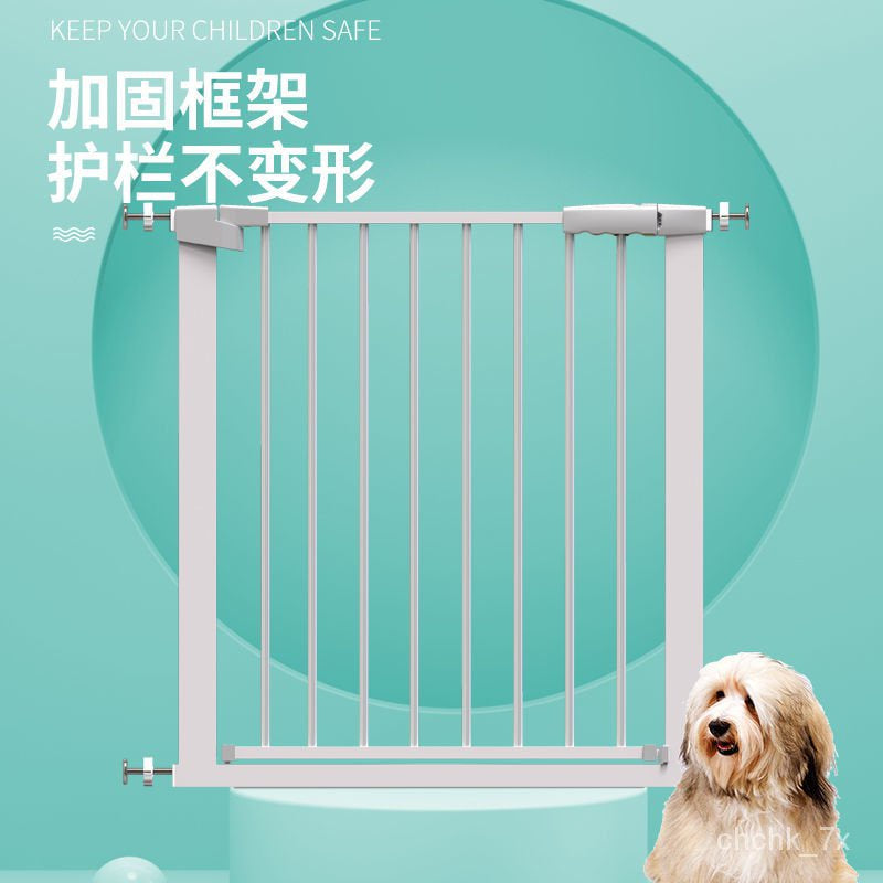 Pet Railing Isolation Door Anti-Block Dogs and Cats Dog Playpen Fence Indoor Home Fence Dog Crate Large, Medium and Smal