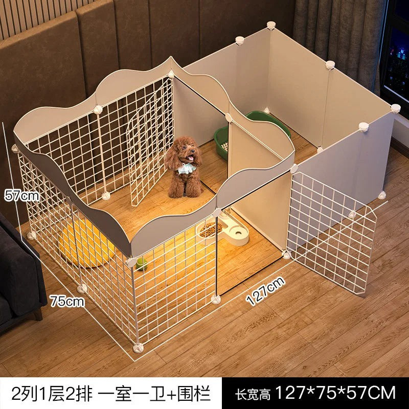 Pet Fence Kennel Baffle Cat Dog Fence Indoor Rabbit Guinea Pig Hedgehog Cage Pet Fence Pet Fence Dog playpen