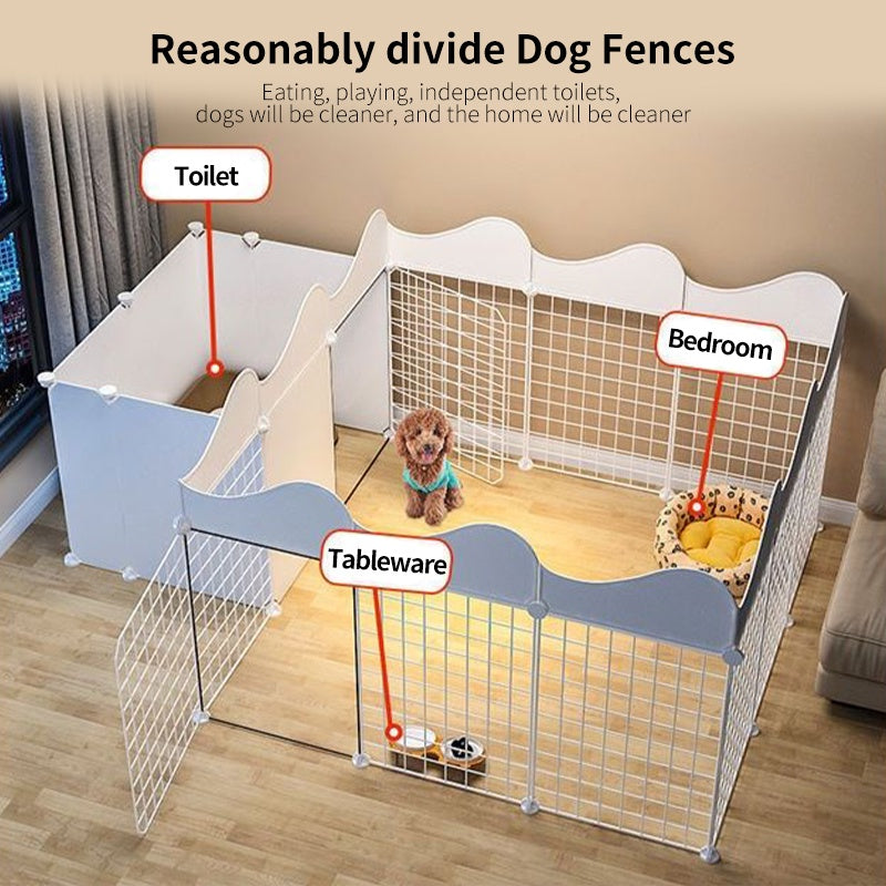 Pet Fence Kennel Baffle Cat Dog Fence Indoor Rabbit Guinea Pig Hedgehog Cage Pet Fence Pet Fence Dog playpen