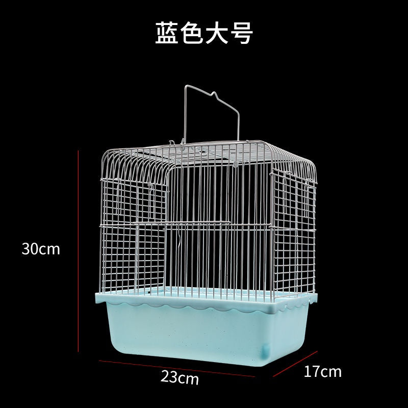 Budgerigar Peony Xuanfeng Minipet Light and Portable Outer Take-out Transport Portable Cage Suitcase out Delivery Cage/Parrot Outing Cage Bird cage UFO Small Breeding Young Portable Box