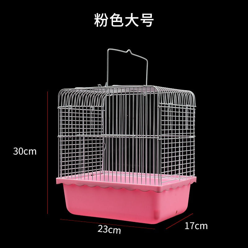 Budgerigar Peony Xuanfeng Minipet Light and Portable Outer Take-out Transport Portable Cage Suitcase out Delivery Cage/Parrot Outing Cage Bird cage UFO Small Breeding Young Portable Box