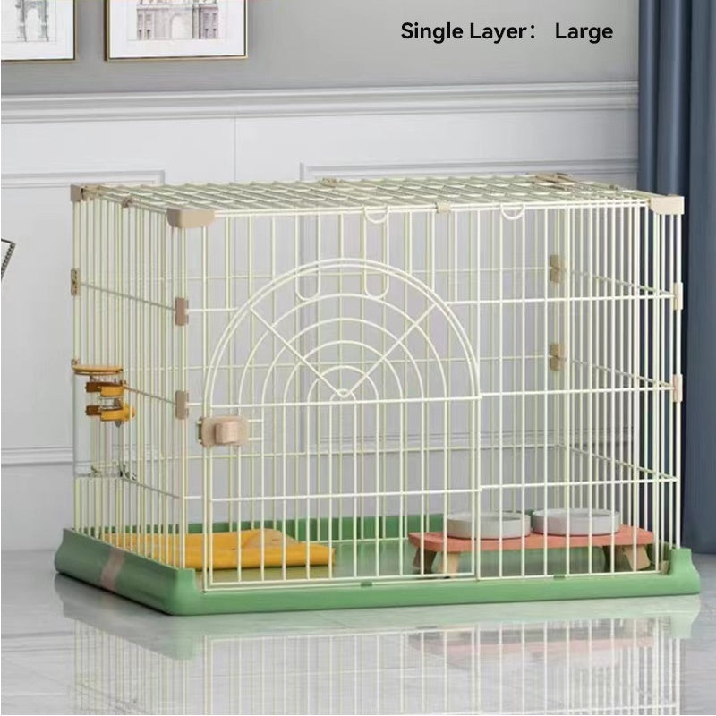 Cat Villa Cage Huge Space Domestic Cat House Multiple Indoor Three Storey Double Storey Cat Cage 021.sg