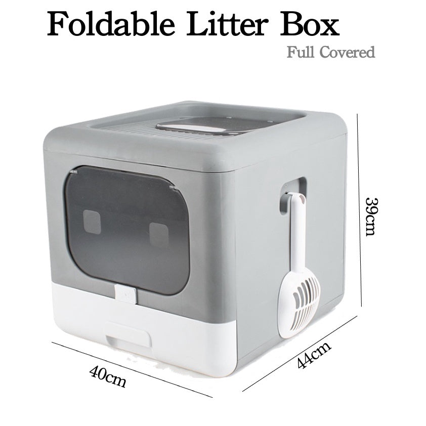 ⭐ FOLDABLE CAT LITTER BOX ⭐ litter box cat litter box cat litter box extra large big litter box cat toilet tofu litter