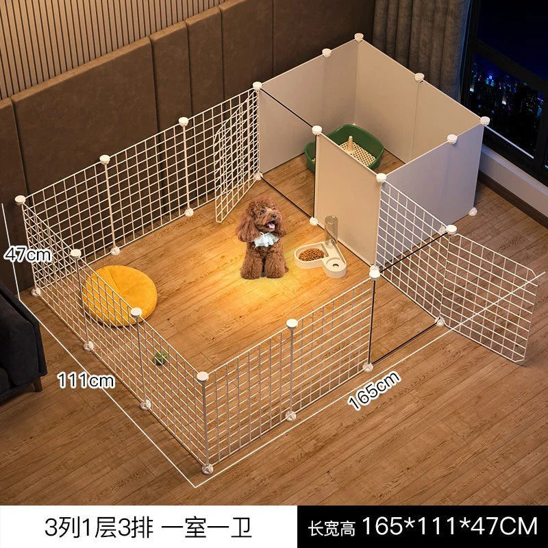 Pet Fence Kennel Baffle Cat Dog Fence Indoor Rabbit Guinea Pig Hedgehog Cage Pet Fence Pet Fence Dog playpen