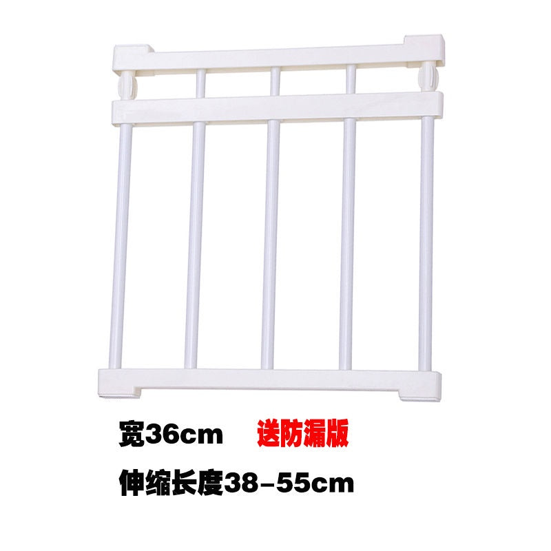 Pet Outdoor Cute Kitchen Fence Security Door Portable Wall Dog Iron Cage Gate Small Favorite / Heightened Retractable Dog Blocking Board Anti-Dogs and Cats Fence Balcony Isolation