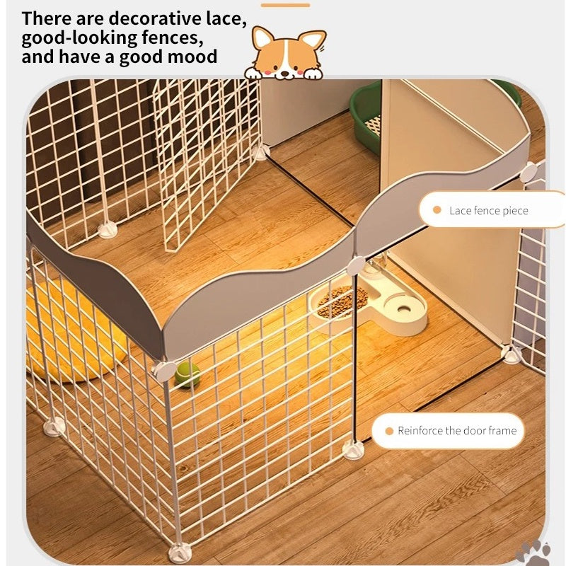 Pet Fence Kennel Baffle Cat Dog Fence Indoor Rabbit Guinea Pig Hedgehog Cage Pet Fence Pet Fence Dog playpen