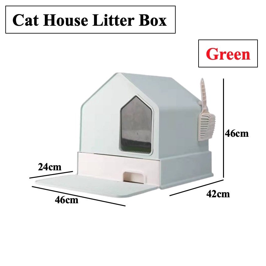 [LARGE LITTER BOX]litter box cat litter box cat litter box extra large big litter box cat toilet sand tofu little