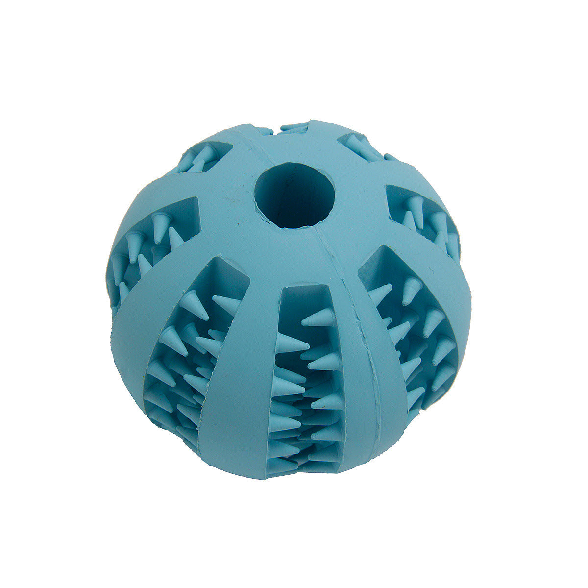 Watermelon teeth ball pet dog toy ball bites clean tooth glossy ball pet rubber ball dog toy leakage