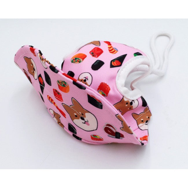 [Super Q Japanese Double-Layer Waterproof Shiba Inu Hat _ Small Size] Pet Sun Cat Dog