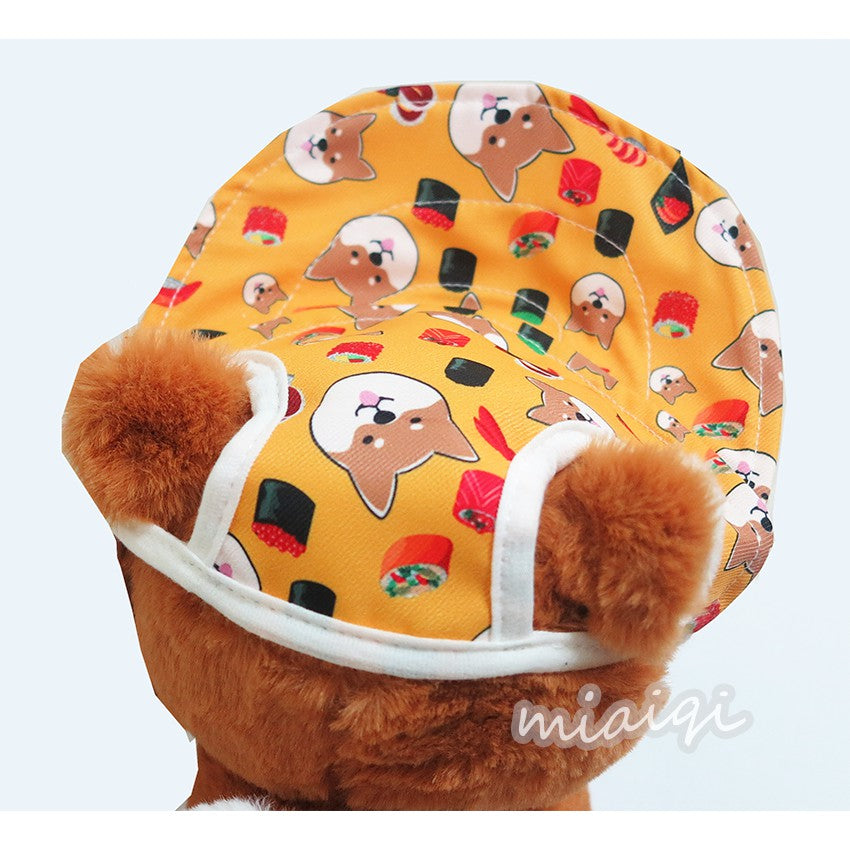 [Super Q Japanese Double-Layer Waterproof Shiba Inu Hat _ Small Size] Pet Sun Cat Dog