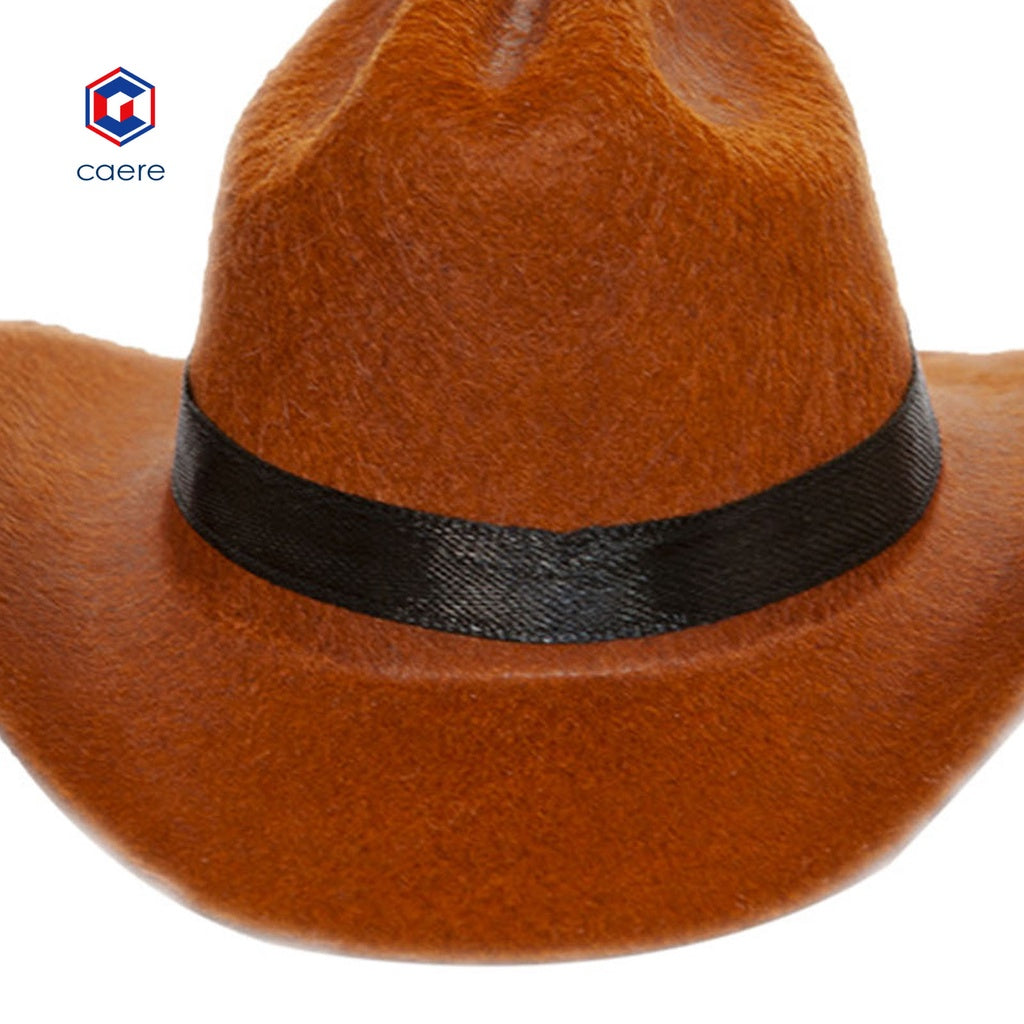 HOT SALE| Dog Hat Skin-friendly Cool Stylish Fabric Cat Cowboy Hat for Puppy