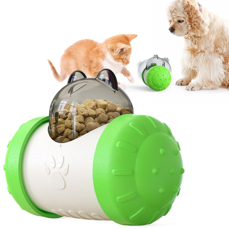 Pet supplies Amazon sells explosions non-tumbler puzzle slow food leakage ball without electric pet dog toys