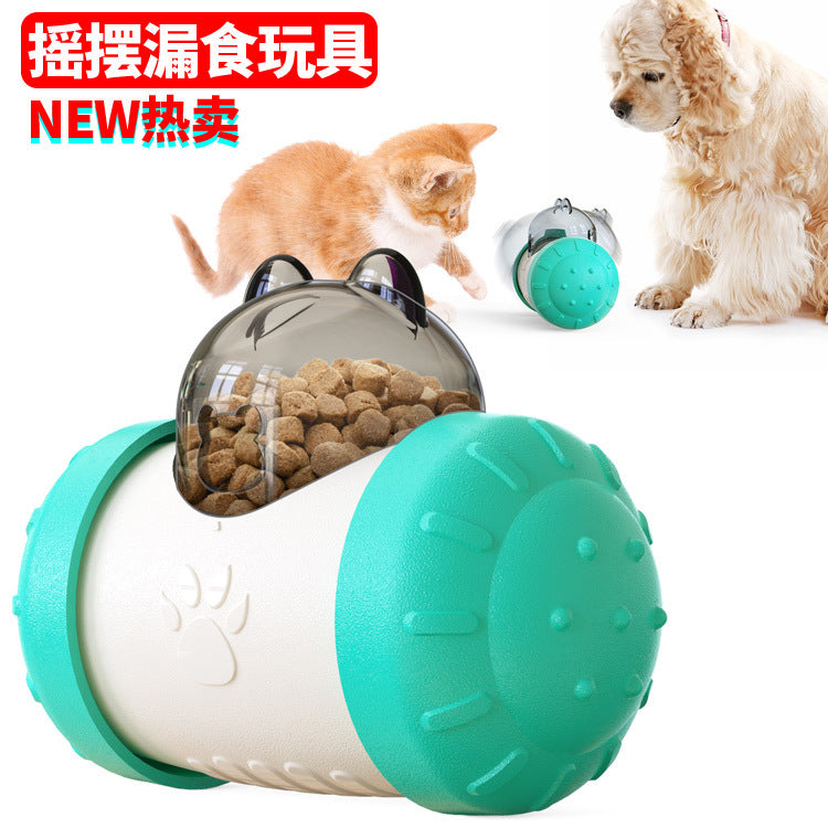 Pet supplies Amazon sells explosions non-tumbler puzzle slow food leakage ball without electric pet dog toys