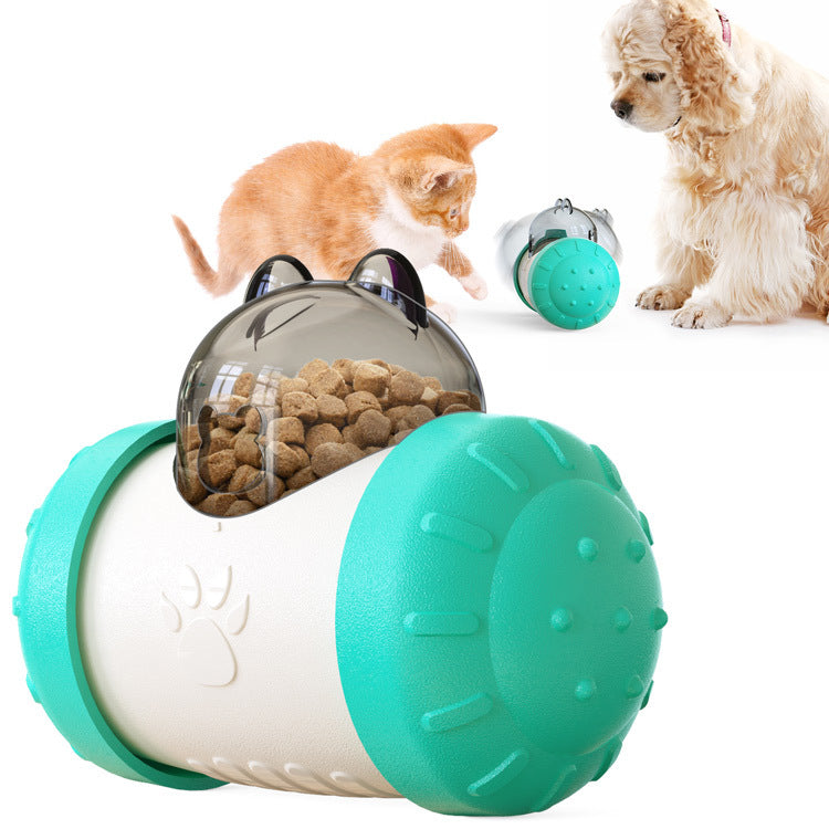 Pet supplies Amazon sells explosions non-tumbler puzzle slow food leakage ball without electric pet dog toys