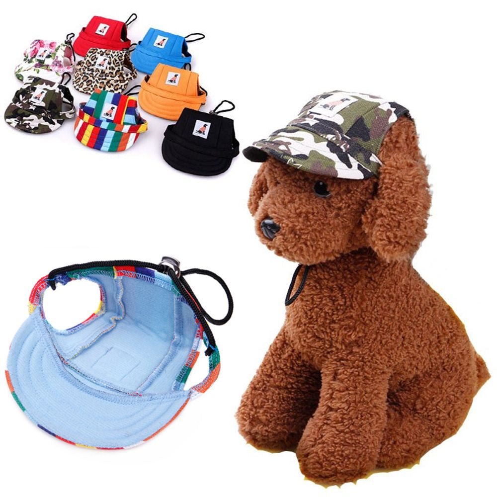 RALPH Accessories Dog Caps Party Costume Dog Supplies Sun Hat Headwear Canvas Puppy Pet Products Sports Baseball Caps