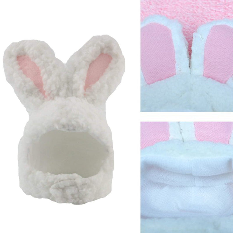 【BCF】Plush Bunny Ears Pet Headband, Rabbit Ear Hat for Cat Small Dogs Party Costume Accessory Headwear