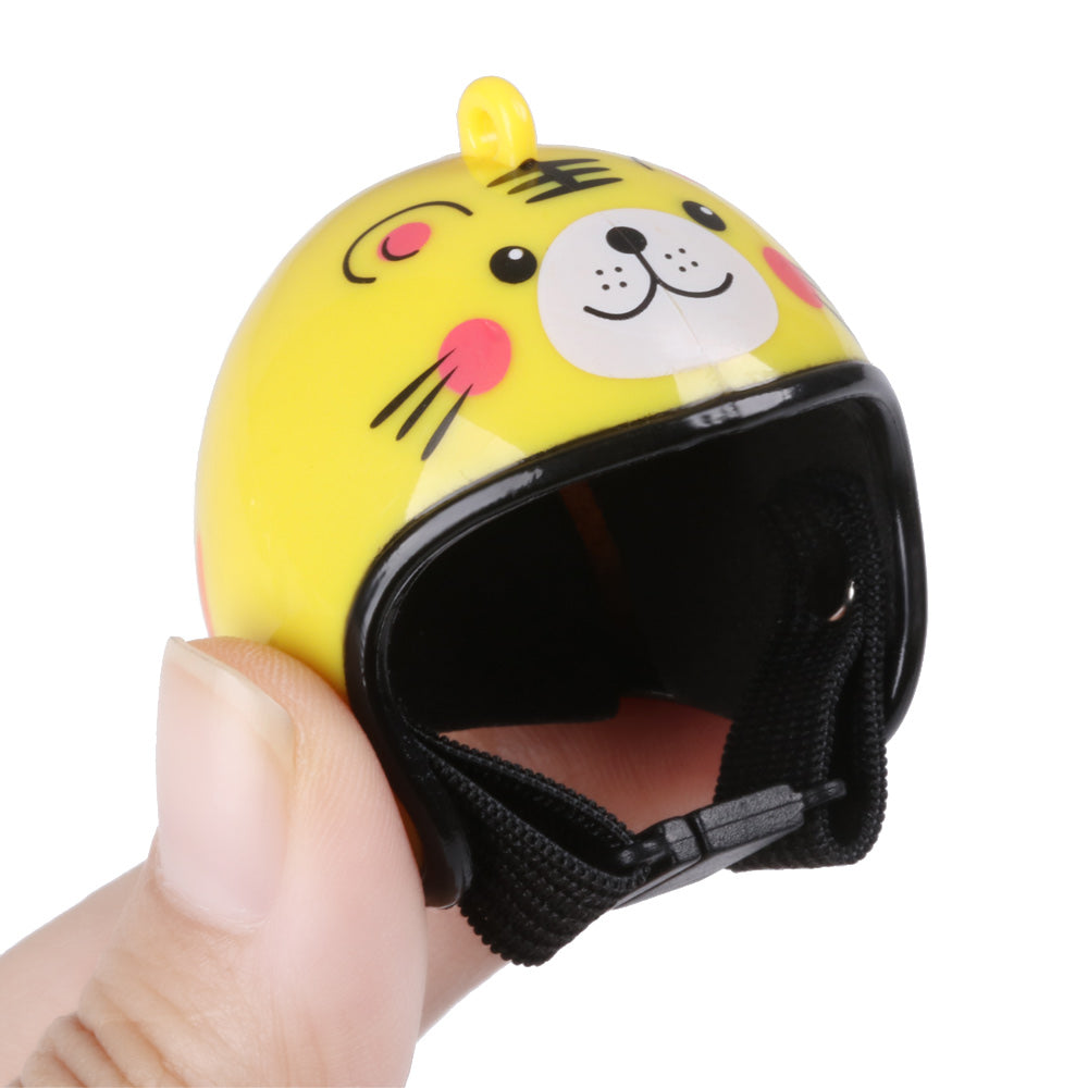 LONTIME Toy Pet Protective Headgear ABS Sun Rain Protection Hats Chicken Helmet Accessories Light Pet Supplies Funny Bird Protect Cap