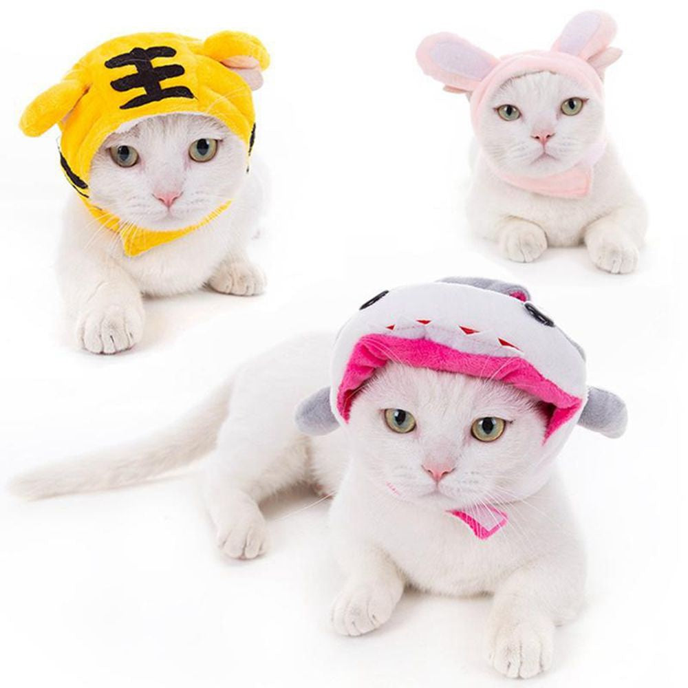 ALLGOODS Cute Pet headdress Adjustable Pet Accessoires Pet Hat Creative Cat Cross Dress Pet Products Soft Dress up Pet Pet Jewelry