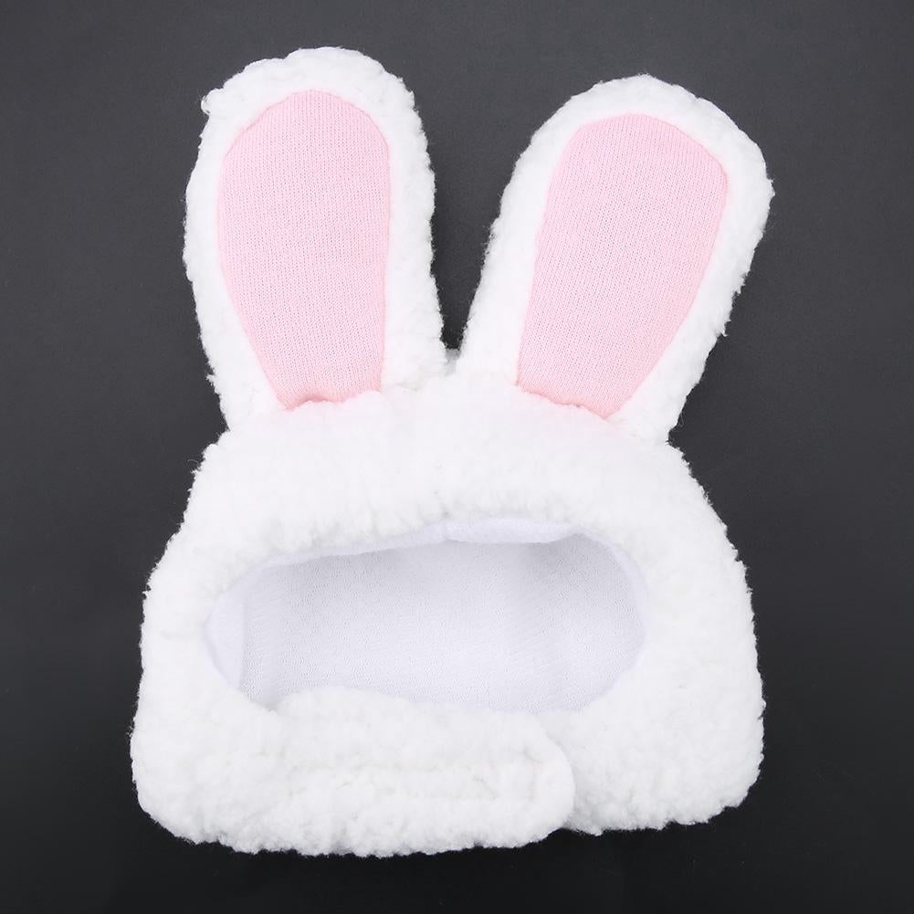 Pet Costume Rabbit Ear Headgear Warmly Hat Xmas Kitten Hamster Puppy Fashionable