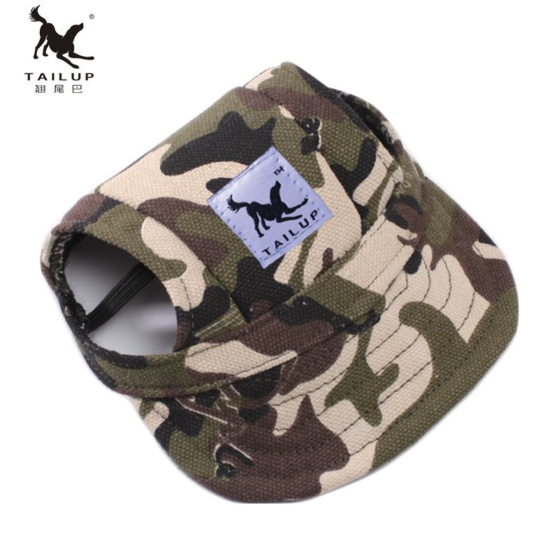 Summer Hat Ear Holes Cute Pet Dog Baseball Cap for Dog Net Cap Sunhat Peaked Cap Outdoor All Match Canvas Fashion Cap Hat Unisex Banners Banners