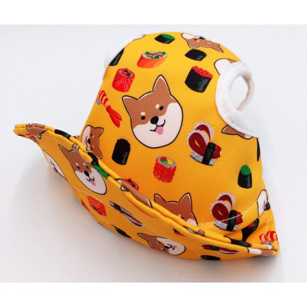 [Super Q Japanese Double-Layer Waterproof Shiba Inu Hat _ Small Size] Pet Sun Cat Dog