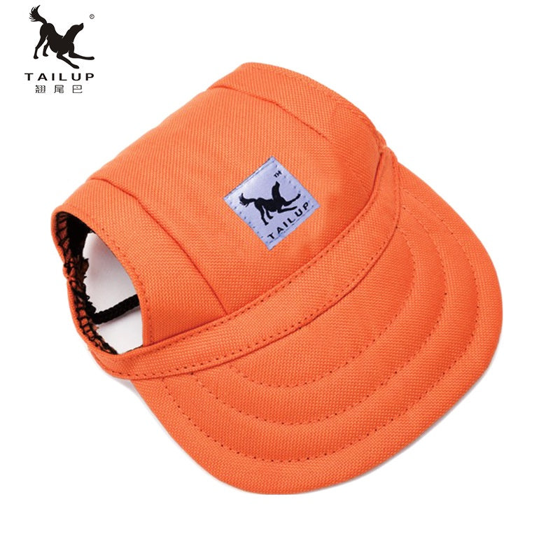 Summer Hat Ear Holes Cute Pet Dog Baseball Cap for Dog Net Cap Sunhat Peaked Cap Outdoor All Match Canvas Fashion Cap Hat Unisex Banners Banners