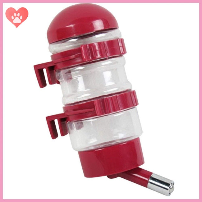 Pet Drinking Fountains Dog Cage Bottle Dog Cat Water Dispenser Kettle Automatically Feeding Water