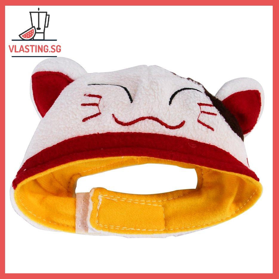 Cute Pet Hat Lucky Cute Dog Teddy Pet Garfield Dress Up Wig Cat Headgear Hat