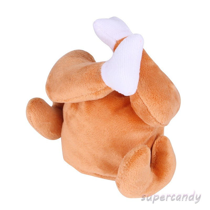 Pet Hat Pet Dog Cat Chicken Leg Cap Pet Puppy Kitten Novelty Decorating Pet Adjustable Plush Hat