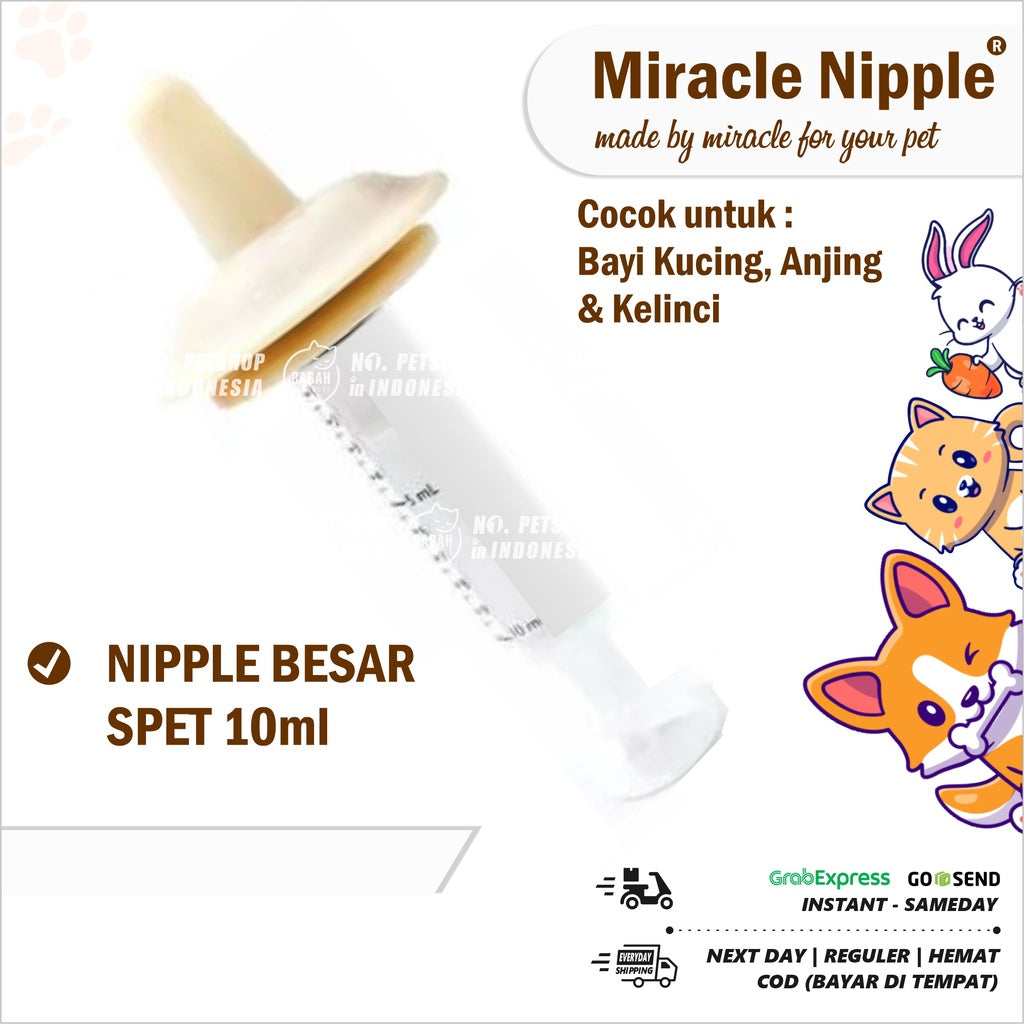 Miracle NIPPLE NIPPLE NIPPLE Spet Milk Pacifier Baby Small Cat Mini Niple NIPPLE For Kitten Rc Baby Cat Dog Newborn Dog Weasel Rabbit Safe Durable Feeding Spluit Sepetan Tip Pacifier Animal Pacifier