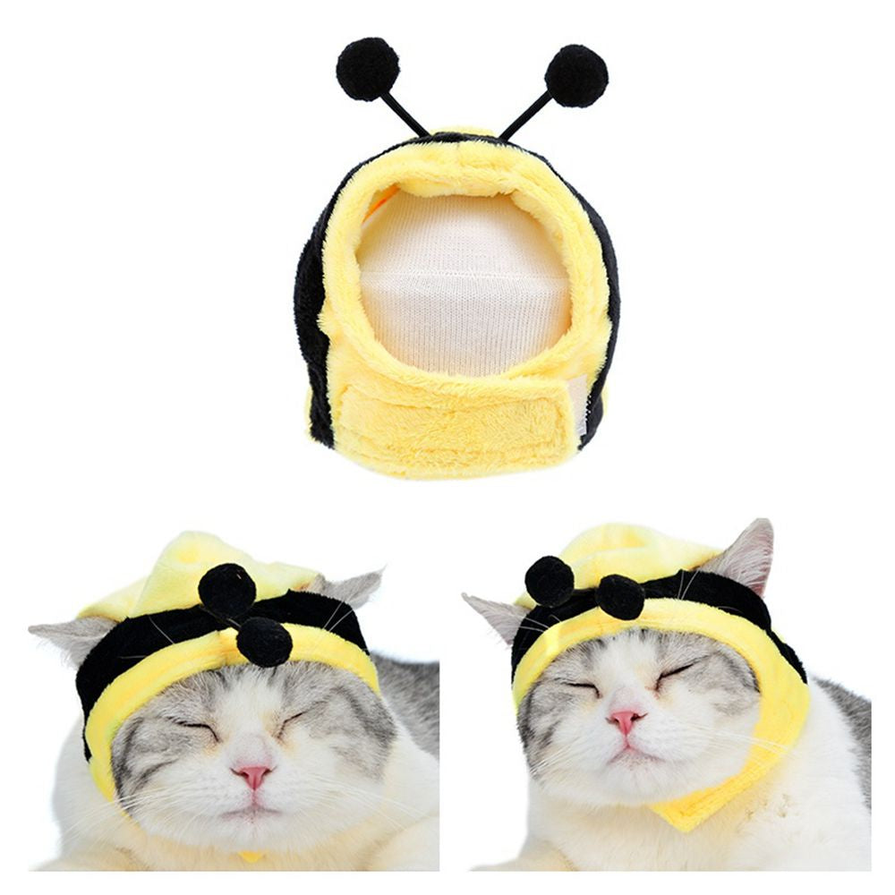 ALLGOODS Cute Pet headdress Adjustable Pet Accessoires Pet Hat Creative Cat Cross Dress Pet Products Soft Dress up Pet Pet Jewelry