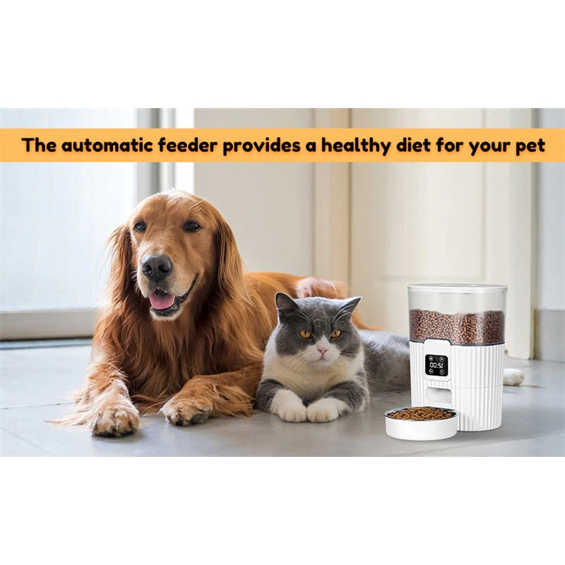 Smart Pet Feeder Cat And Dog Automatic Food Dispenser Auto Timing Feeding Pet Supplies