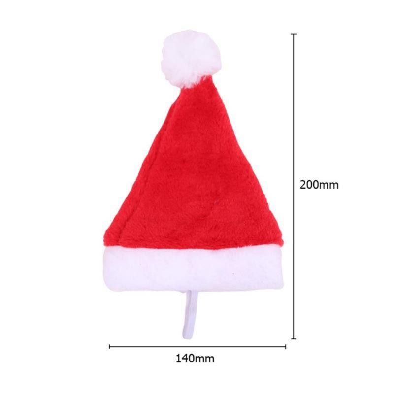 Christmas Pet Santa Hat Puppy Cat Dog Hat Xmas Costume Ornaments