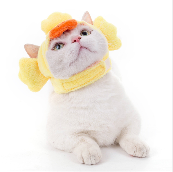 Cute Cat Headdress Universal Size Dog Dress Up Pet Hat Soft Super Cute 9 Styles Cat Headdress