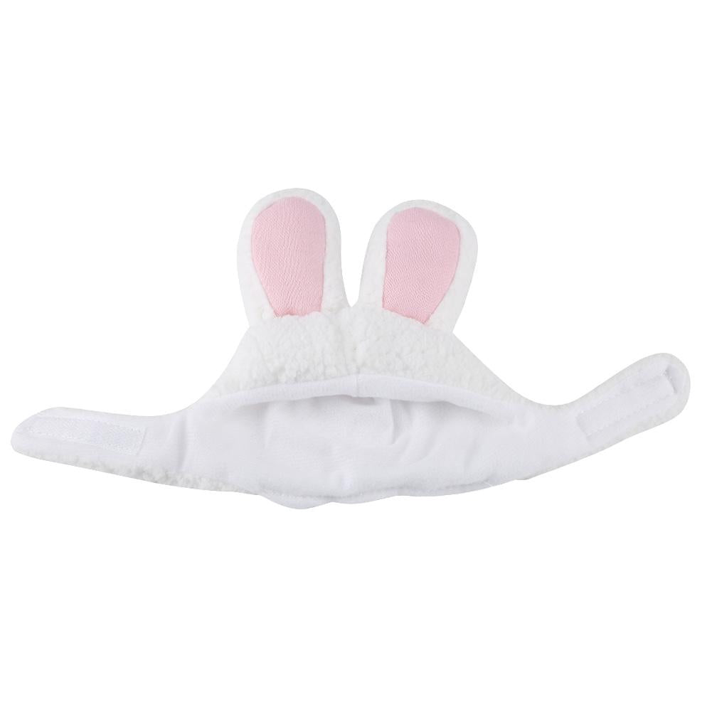 Pet Costume Rabbit Ear Headgear Warmly Hat Xmas Kitten Hamster Puppy Fashionable