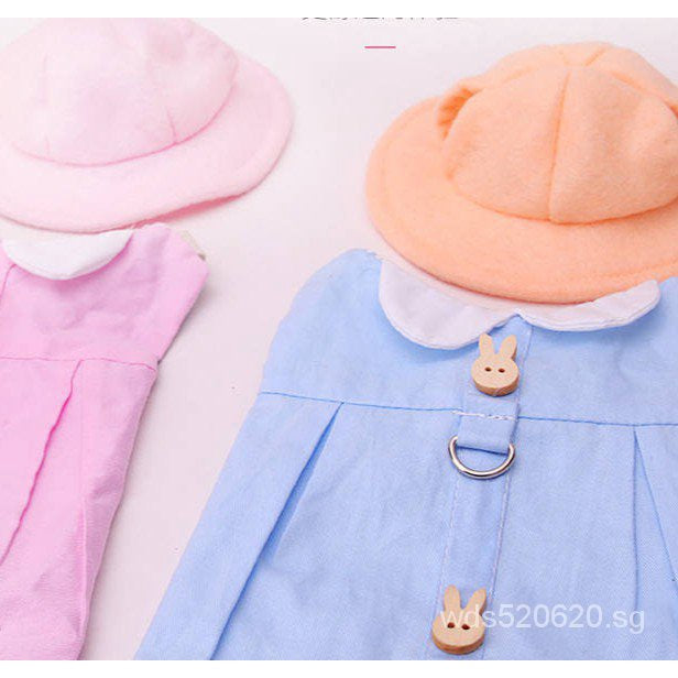 Rabbit Clothes Pet Clothing Japanese Style Guinea Pig Coat Hat Supplies Fashion For Douyin Video Cute Pet Supplies & Pet Dog products Pet fashion products w0Mj