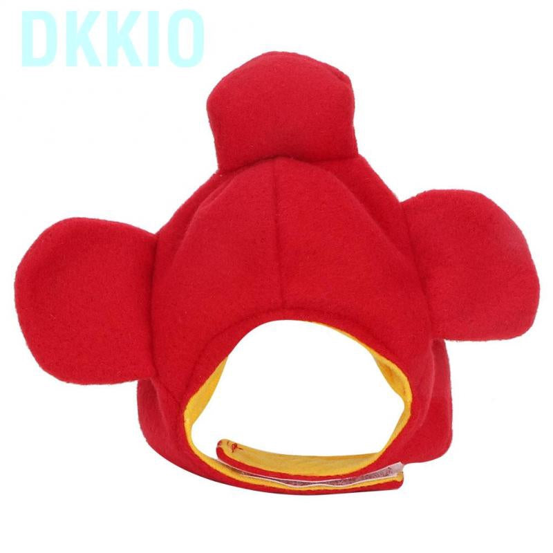 Dkkio Cute Pet Cat Headwear Cap Chinese Copper Cash Pattern Decoration Hat