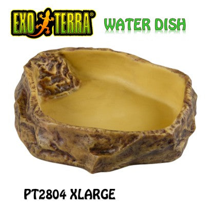 EXO TERRA WATER DISH -SMALL TO XL  (PT2801) (PT2802) (PT2803)  (PT2804)