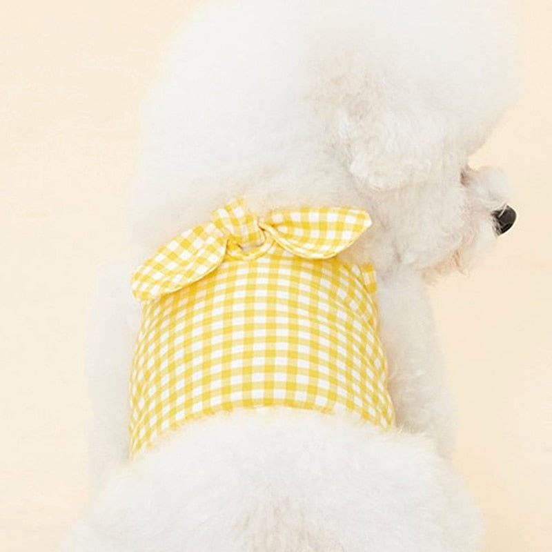 Summer Cool Pet Clothes Short Half-length Sling Dog Clothes Teddy Cat Clothes Sun Protection Clothes Puppy Fashion Clothes