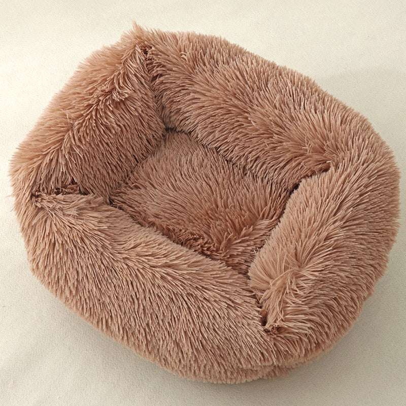 Pet Cat Bed House Warm Soft Square