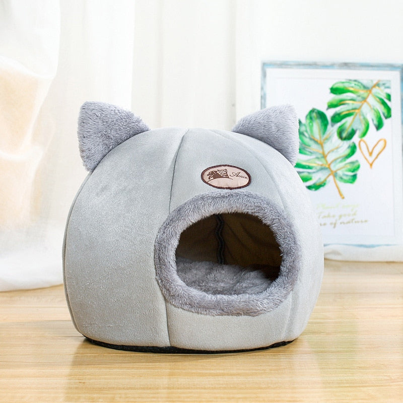 New Deep sleep comfort in winter cat bed little mat basket small dog house products pets tent cozy cave beds Indoor cama gato