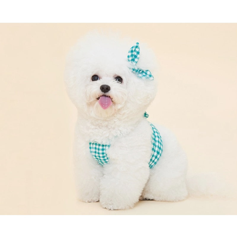 Summer Cool Pet Clothes Short Half-length Sling Dog Clothes Teddy Cat Clothes Sun Protection Clothes Puppy Fashion Clothes