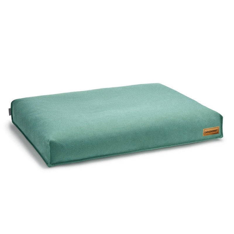 Soft Thick Pet Bed Matress Square Mat Anti-slip Machine Washable Durable Sofa 3 Colors Available For Cats Dogs