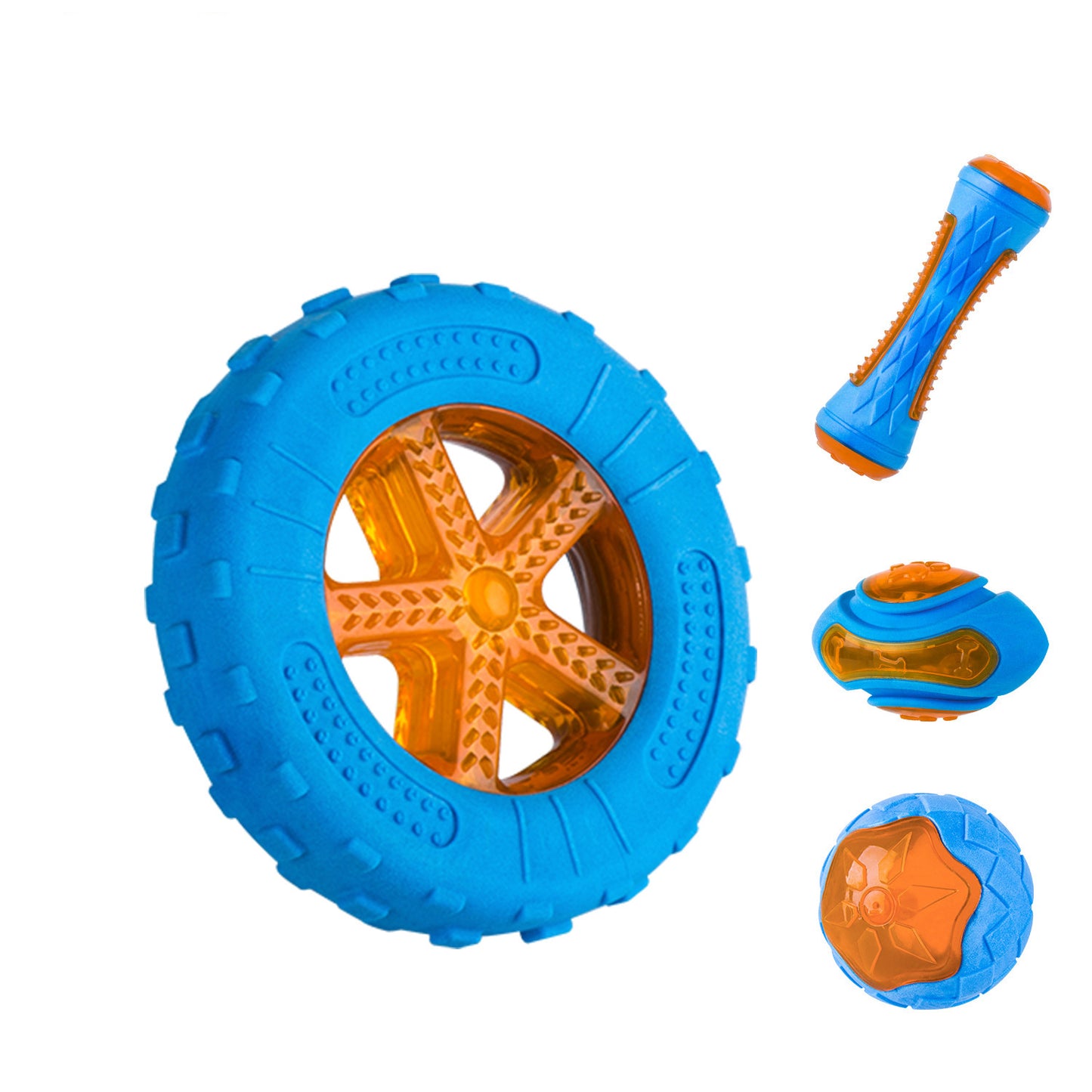 Amazon floating toy, bite training dog with pet ball dog throws a flying disk interactive big small and medium dog toys