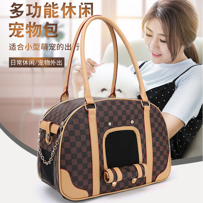 Whosale cat bag cat outdoor breathable fashion pet bag shoulder cat bag cute pet travel cat bag